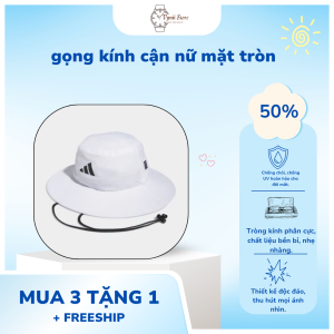 Mũ Tai Bèo VYNII STORE Màu Trắng – Phong Cách Thể Thao, Bảo Vệ Toàn Diện Dưới Nắng