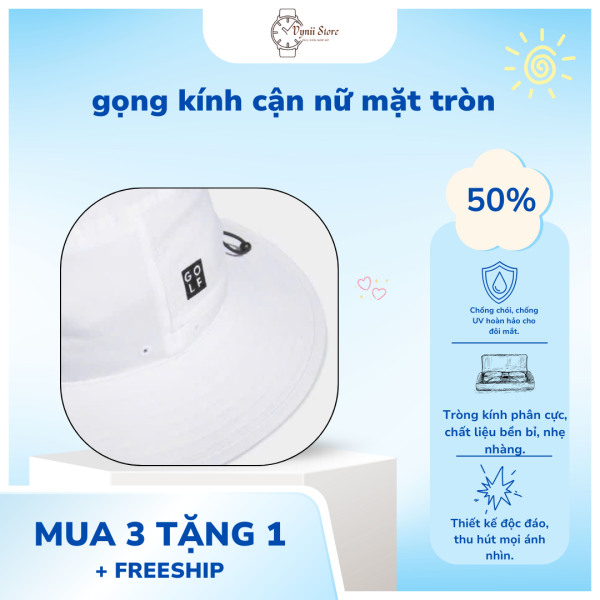 Mũ Tai Bèo VYNII STORE Màu Trắng – Phong Cách Thể Thao, Bảo Vệ Toàn Diện Dưới Nắng - Ảnh 3