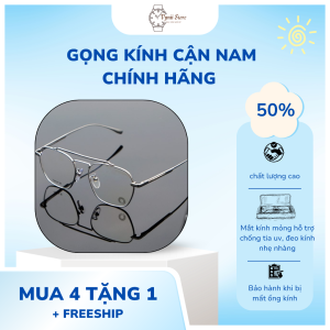 gọng kính cận nam chính hãng