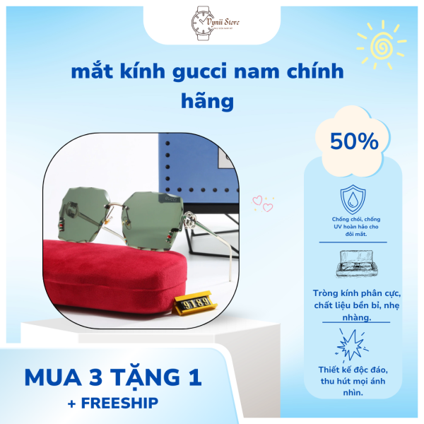 Mắt Kính Gucci Nam Chính Hãng - Ảnh 4