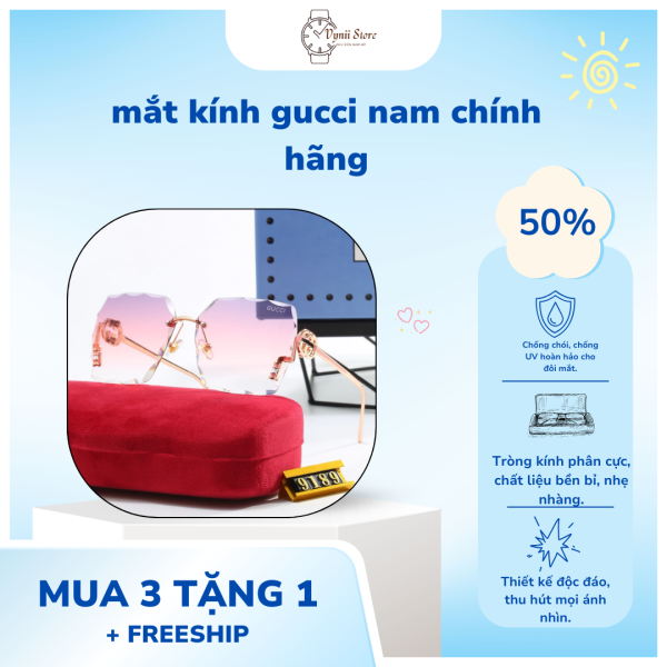 Mắt Kính Gucci Nam Chính Hãng - Ảnh 5