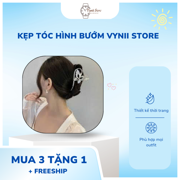 Kẹp tóc hình bướm Vynii Store