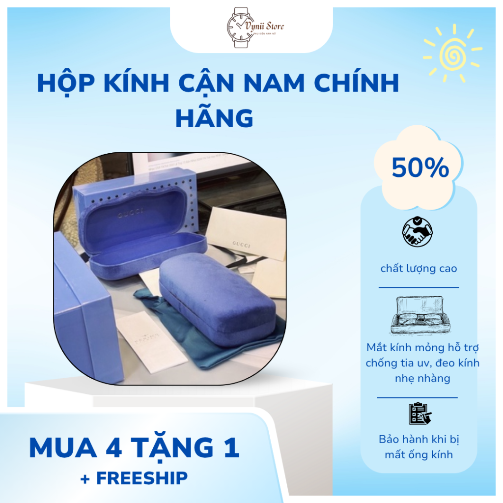 Hộp đựng kính mắt dành cho nam