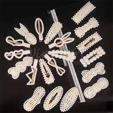 Kẹp tóc ngọc trai handmade nhiều kiểu dáng, phụ kiện tóc sang trọng và tinh tế.