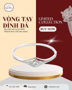 Vòng Tay Bạc 925 Đính Đá Sang Trọng – Limited Collection